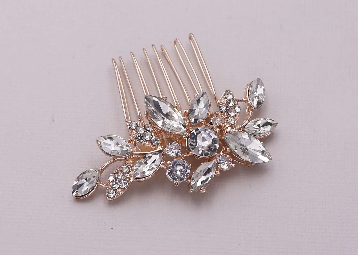 Arianna Crystal and CZ Comb