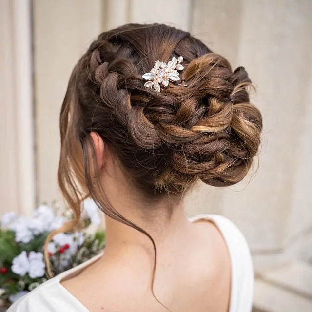 Arianna Crystal and CZ Comb
