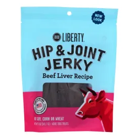 Bixbi Hip & Joint Beef Jerky Supports (6-5Oz Packs)