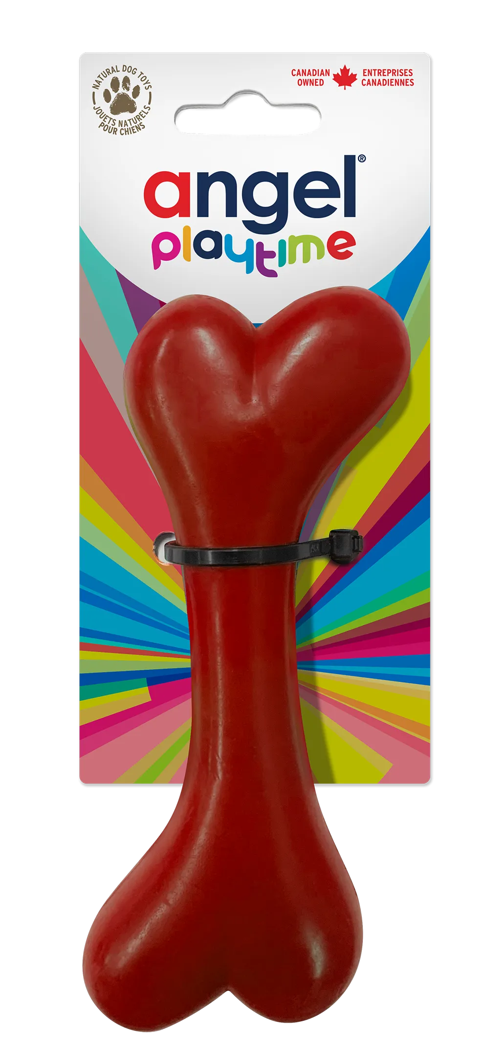 Classic Natural Rubber Dog Toy