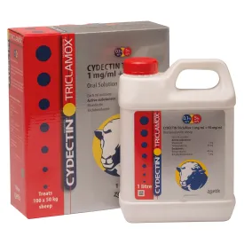 Cydectin TriclaMox 1 mg/ml   50 mg/ml Oral Solution for Sheep