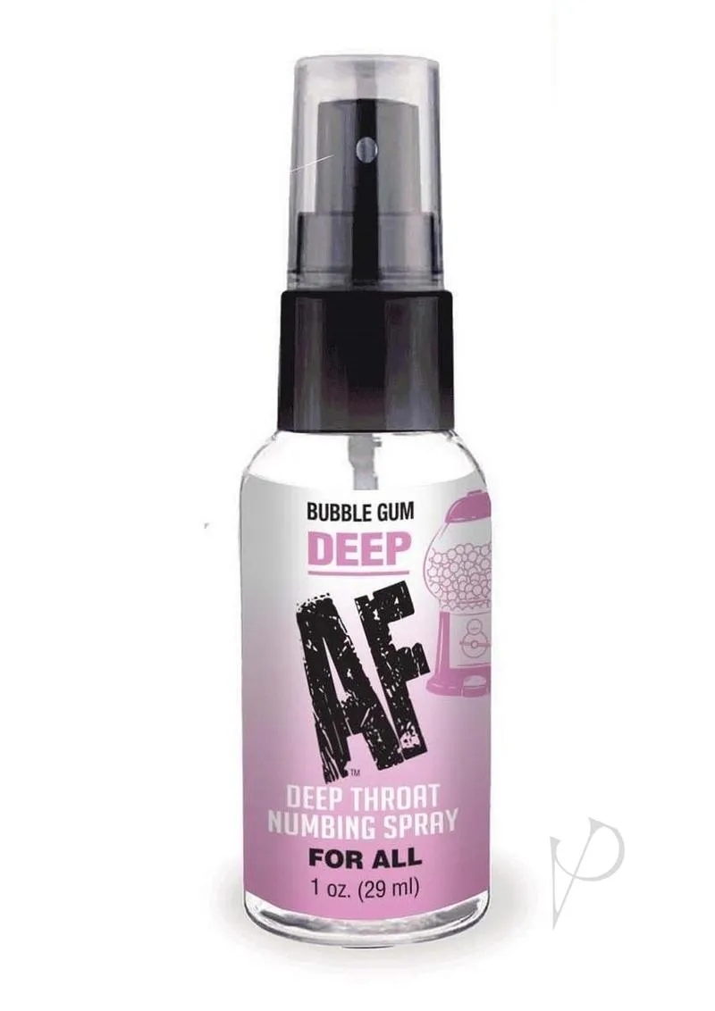 Deep Af Numbing Throat Spray Bubblegum