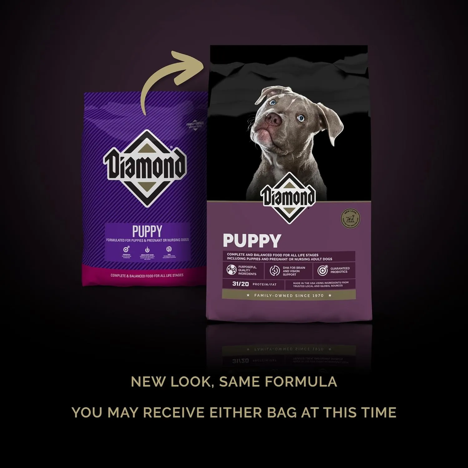 Diamond Premium Puppy is a Complete and Balanced Dry Dog Food Formula with Protein, Probiotics, and Healthy Fat That Provide High Nutritional Value in Growing Puppies 20lb