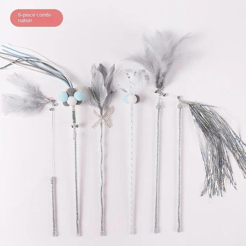 Fairy Flare Cat Stick Toy