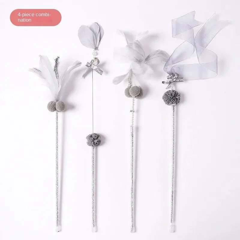 Fairy Flare Cat Stick Toy