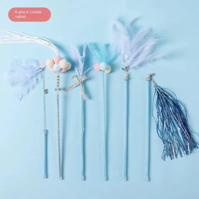 Fairy Flare Cat Stick Toy