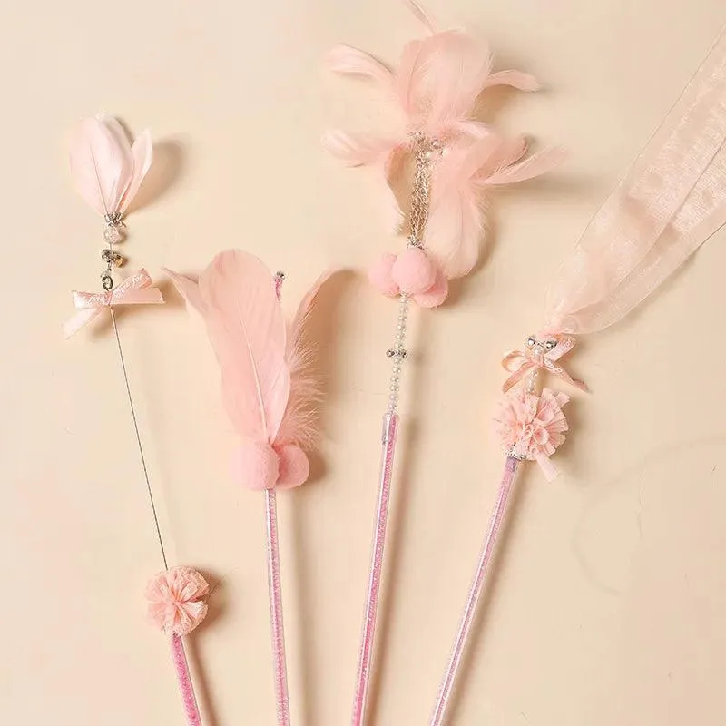 Fairy Flare Cat Stick Toy