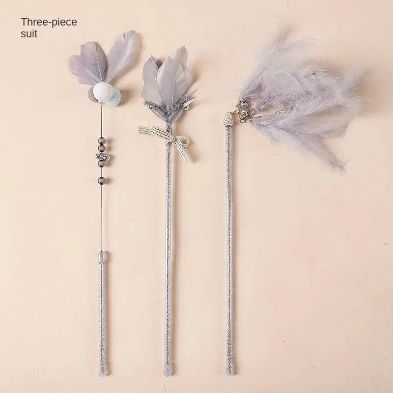 Fairy Flare Cat Stick Toy