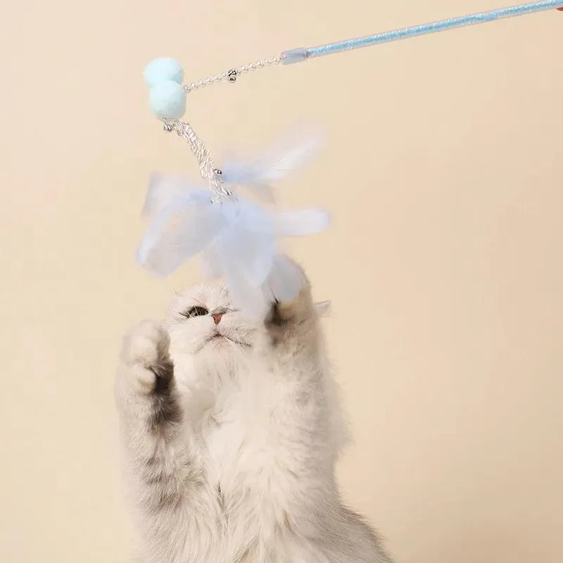 Fairy Flare Cat Stick Toy