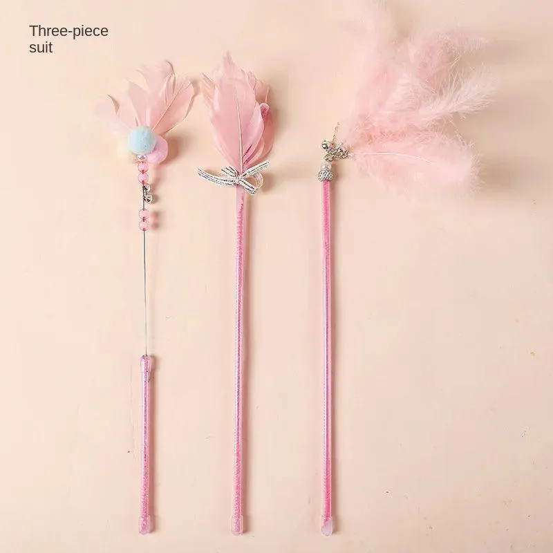 Fairy Flare Cat Stick Toy