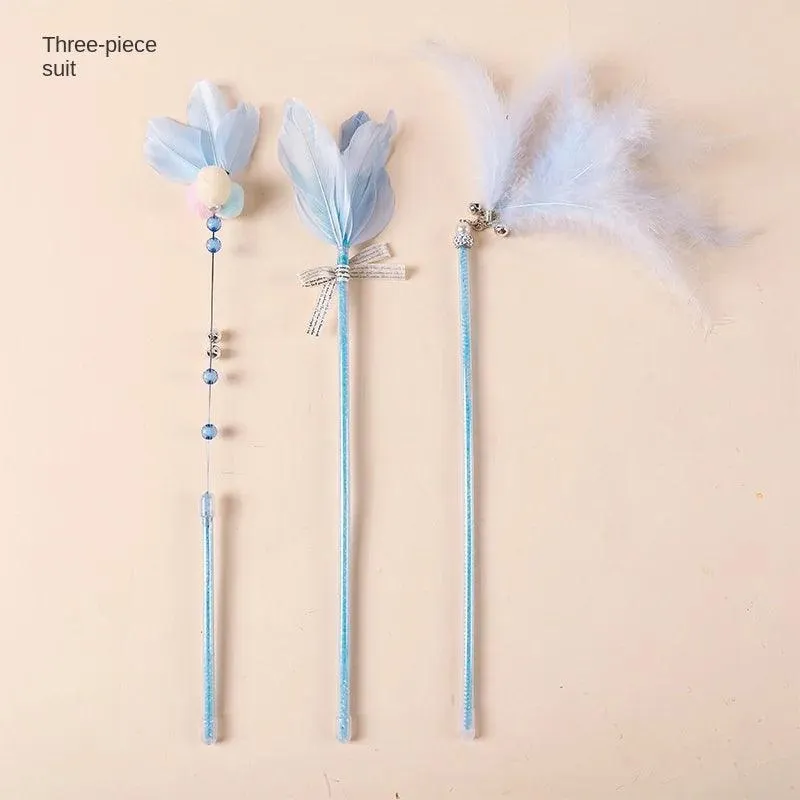 Fairy Flare Cat Stick Toy