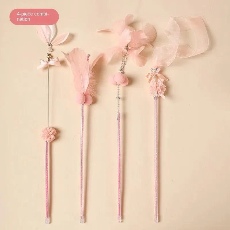 Fairy Flare Cat Stick Toy