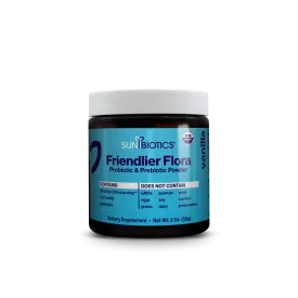FRIENDLIER FLORA - PROBIOTIC & PREBIOTIC POWDER - Vanilla