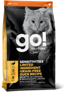 Go! Sensitivities Limited Ingredient Grain Free Duck Recipe for Cats