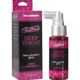 Good Head Deep Throat Spray Sweet Strawberry