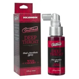 Good Head Deep Throat Spray - Wild Cherry