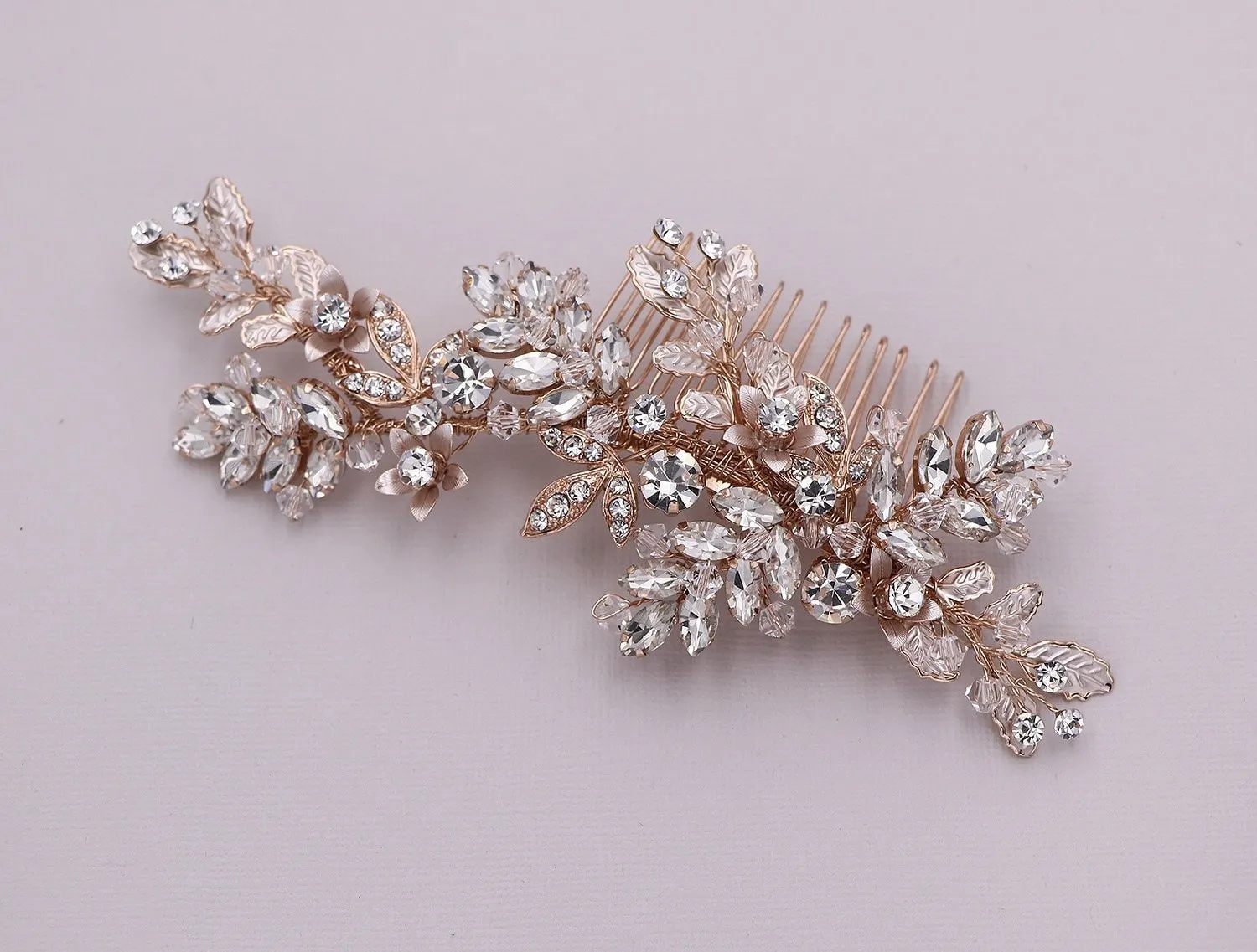 Halley Crystal Hair Comb