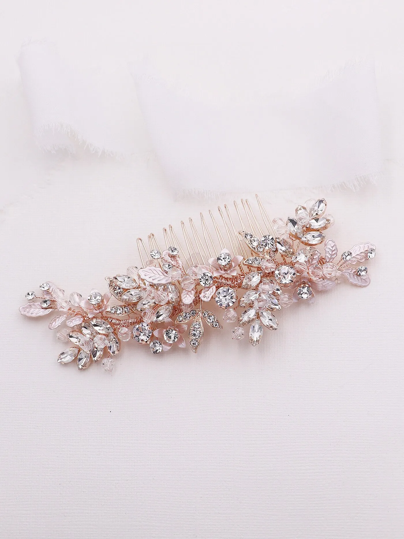 Halley Crystal Hair Comb