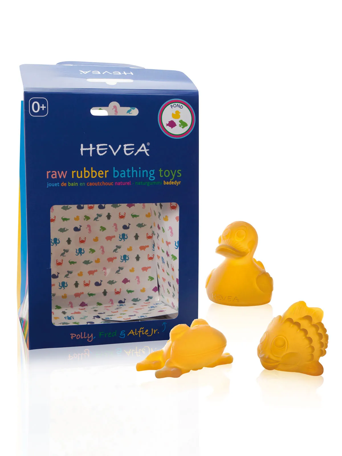 Hevea POND Bath Toys Pack of 3