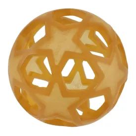 Hevea Upcycled Natural Rubber Star Ball - Natural