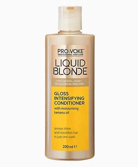 Keyline Liquid Blonde Gloss Intensifying Conditioner With Tamanu Oil