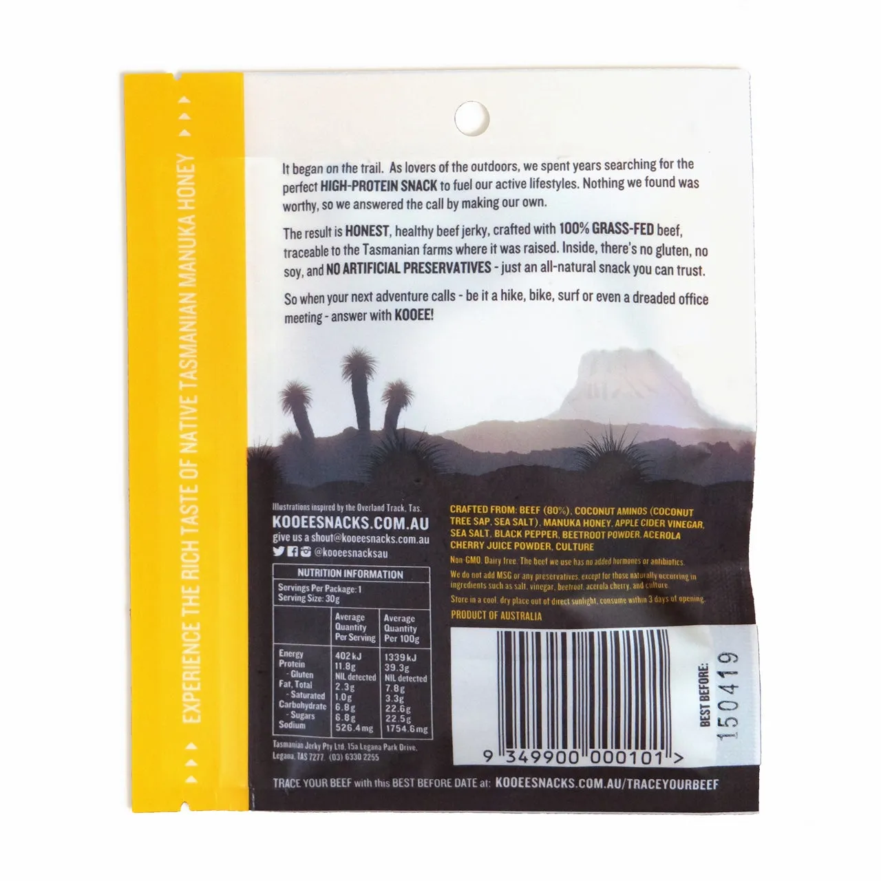 Kooee! Manuka Honey Beef Jerky