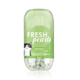 M-Pets Fresh Pearls Natural Cat Litter Deodoriser 450ml (Grass)