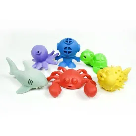 Natural Rubber No Stopper Bath Tub Toy