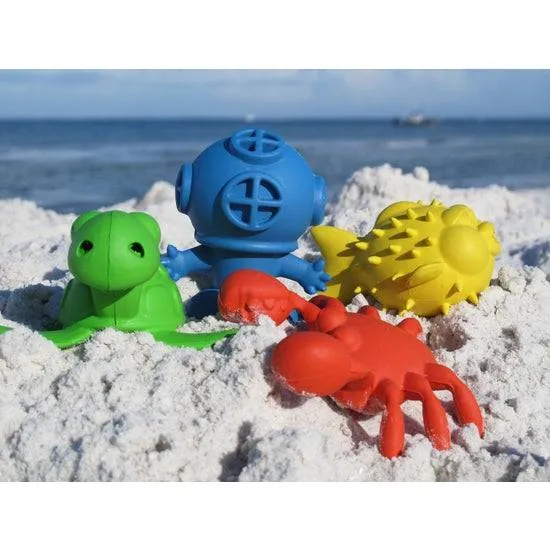 Natural Rubber No Stopper Bath Tub Toy