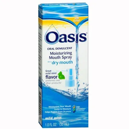 Oasis Moisturizing Dry Mouth Spray, Mild Mint Flavor