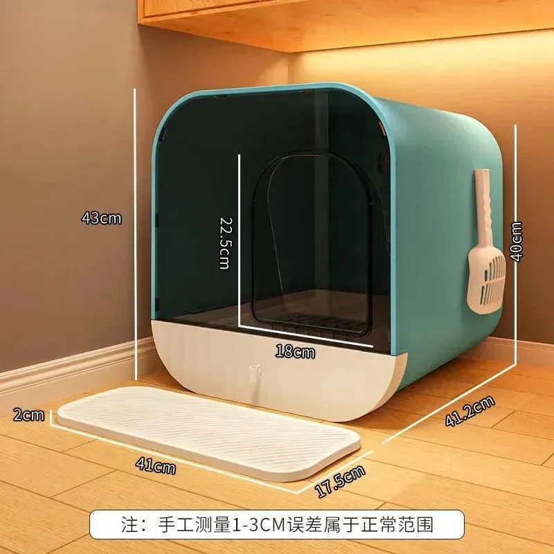 Oversized Closed Cat Toilet