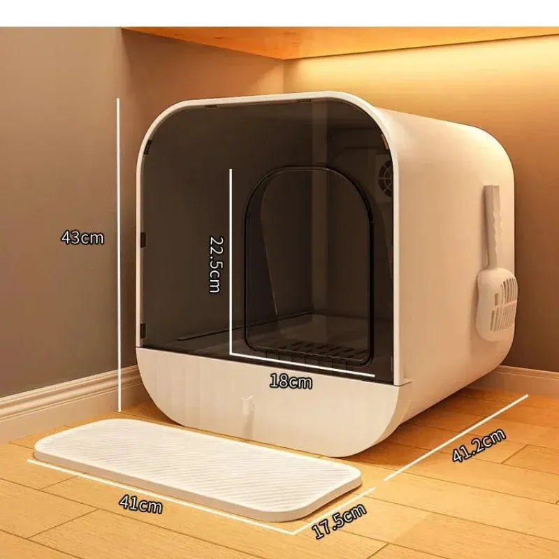 Oversized Closed Cat Toilet