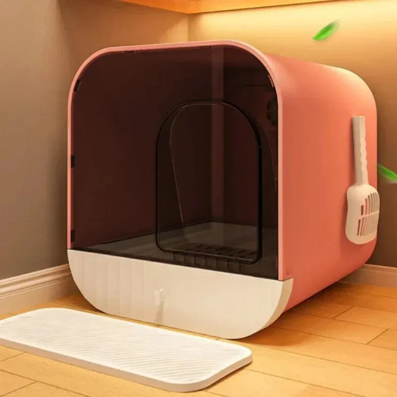 Oversized Closed Cat Toilet