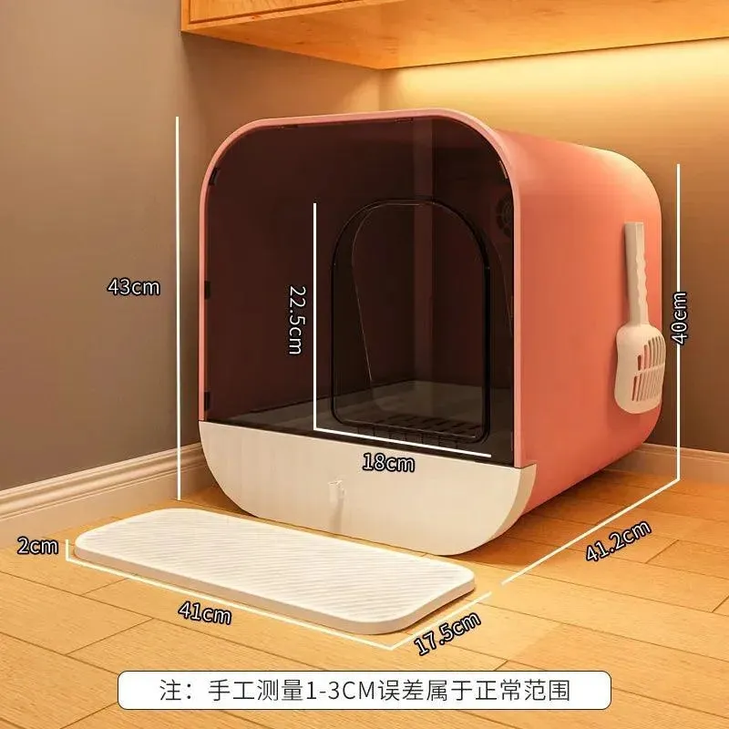 Oversized Closed Cat Toilet