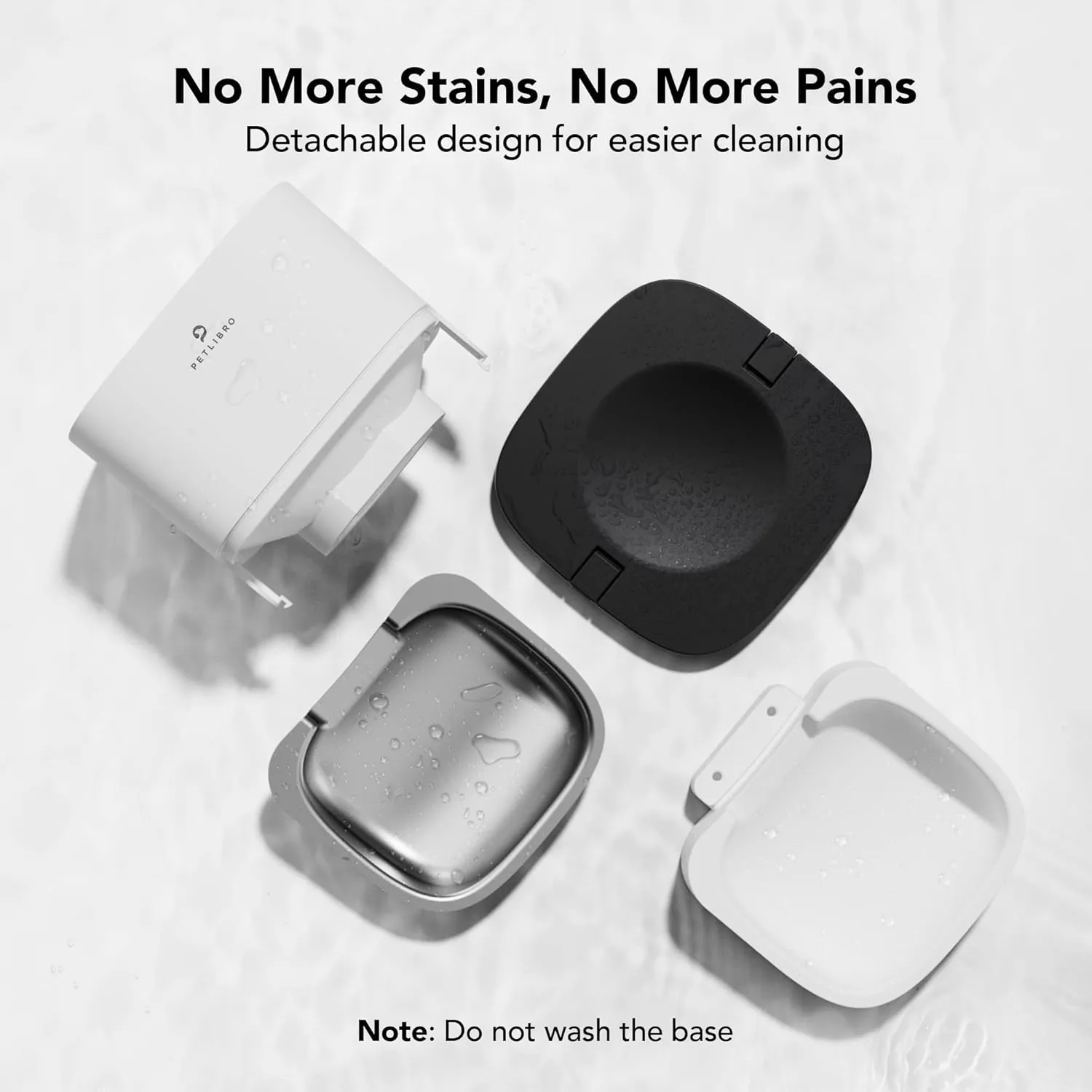 PETLIBRO Automatic Cat Feeder, Wi-Fi Automatic Cat Food Dispenser with Timer Interactive Voice Recorder, Auto Cat Feeder with 1-4 Meals Control Dry Food