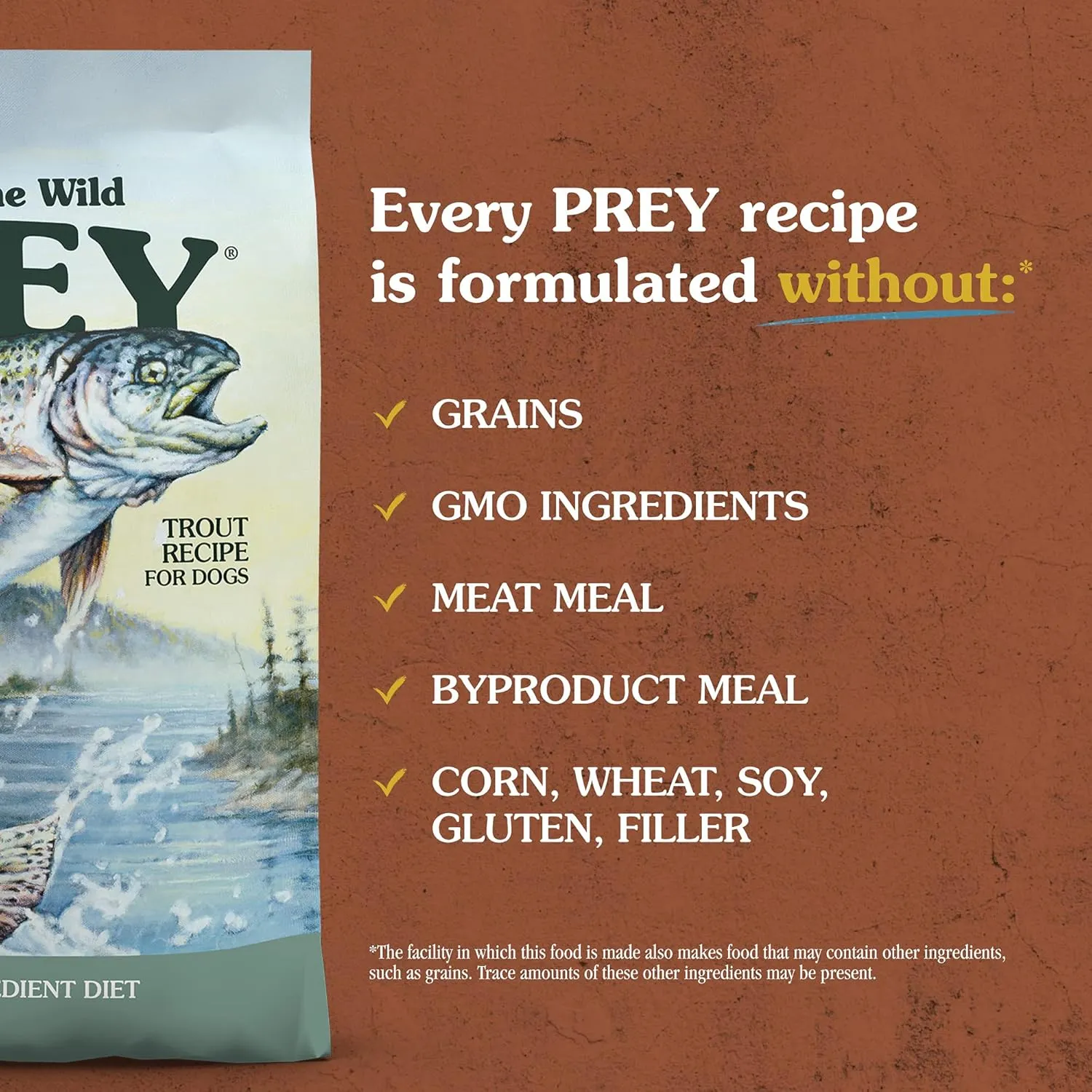 Taste of the Wild Prey Real Meat High Protein Turkey Limited Ingredient Dry Dog Food Grain-Free Recipe Made with Real Cage-Free Turkey, Probiotics, Antioxidants, and Vitamins for All Life Stages 8lb
