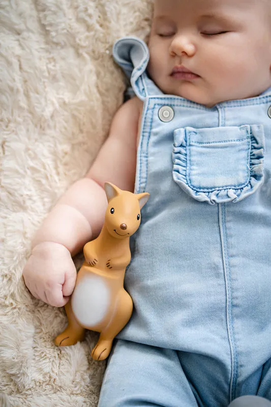TIKIRI Rubber Kangaroo Australian Animal