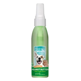 Tropiclean Fresh Breath Oral Care Spray Peanut Butter 4oz